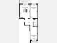 3-комнатная квартира, 60.70 м², 8/16 этаж фото 0