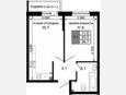 2-комнатная квартира, 35.50 м², 2/16 этаж фото 0