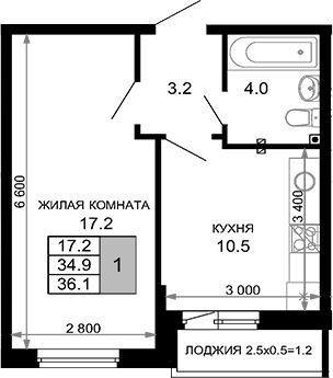 1-комн. квартира фото 0