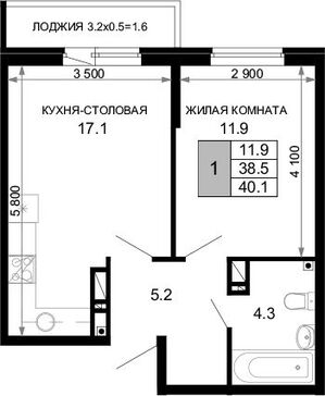 1-комн. квартира фото 0