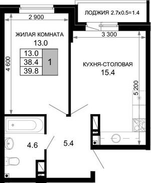 2-комн. квартира фото 0