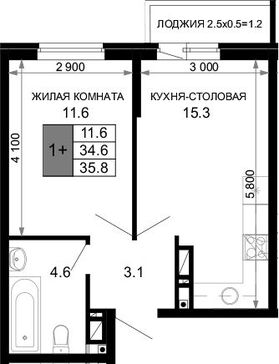 2-комн. квартира фото 0